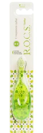 Фото Rocs Baby Зубная щетка мягкая для детей от 0 до 3 лет, 1 шт.