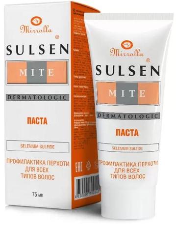 Фото Сульсен Мите, сульсеновая паста 1%, 75 мл