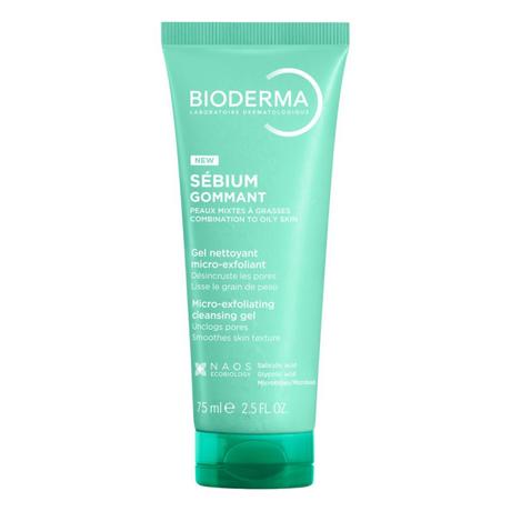 Фото Bioderma Себиум, гель-пиллинг (гоммаж) для жирной и комбинированной кожи, 75 мл