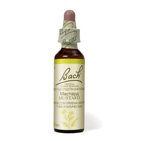 Фото Капли Баха Мастард №21, капли гомеопатические флакон, 10 мл