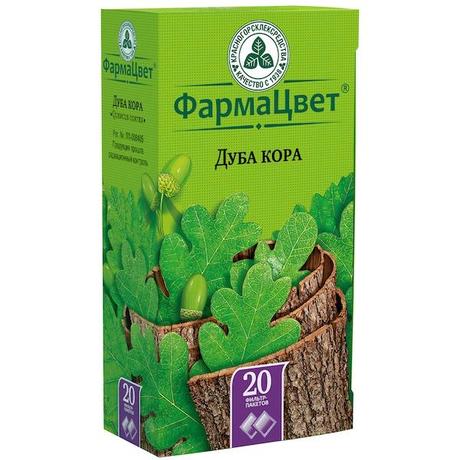 Фото Дуба кора, фильтр-пакеты 1,5 г, 20 шт,