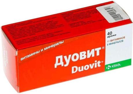 Фото Дуовит, драже, 40 шт.