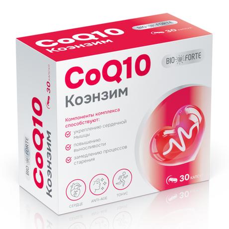 Фото Коэнзим Q10 BioForte, капсулы, 30 шт.