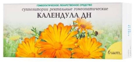 Фото Календула-ДН, свечи ректальные, 6 шт.
