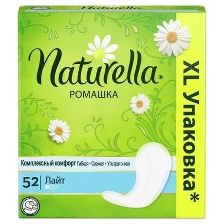 Фото Прокладки ежедневные Naturella Camomile Light, 52 шт.
