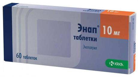 Фото Энап, таблетки 10 мг, 60 шт.