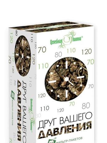 Фото Целебная Поляна Друг Вашего давления, фиточай, фильтр-пакеты 1,5 г, 20 шт.