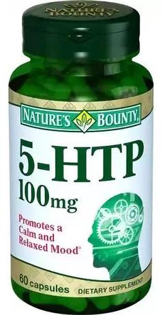 Фото Nature'S Bounty 5-гидрокситриптофан, капсулы 100 мг, 60 шт.