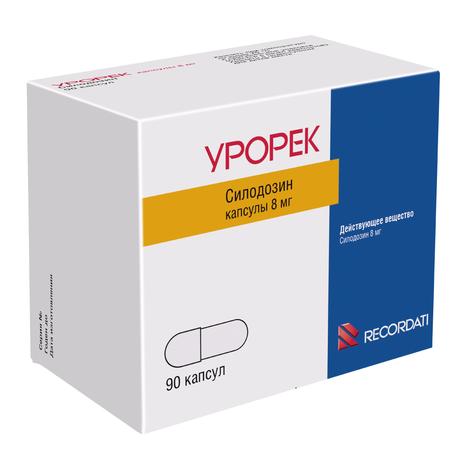 Фото Урорек, капсулы 8 мг, 90 шт.