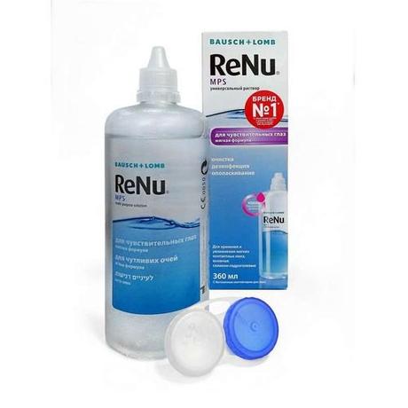 Фото Renu mps (Multi-Purpose) раствор д/линз раствор для линз 360 мл №1