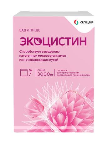 Фото Экоцистин, порошок, пакетики-саше, 7 шт.