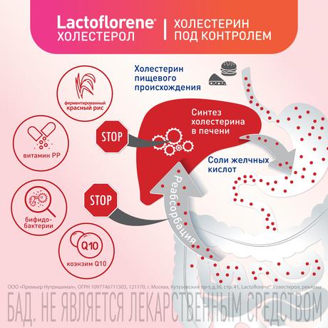 Фото Lactoflorene Холестерол, порошок, пакетики 3,6 г, 20 шт.
