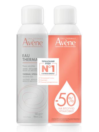 Фото Avene вода термальная спрей 150 мл, 2 шт.