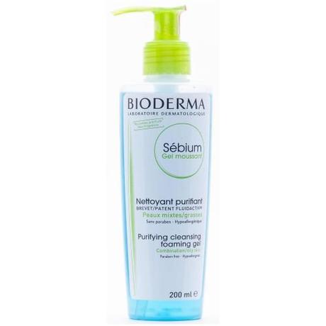 Фото Bioderma Sebium гель-мусс очищающ с помпой косметический гель  200 мл №1