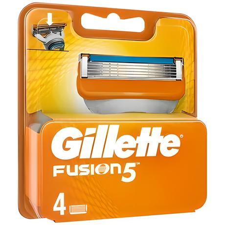 Фото Gillette Fusion сменные кассеты, 4 шт.