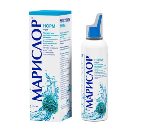 Фото Марислор, раствор для интраназального введения Норм струя, 125 мл