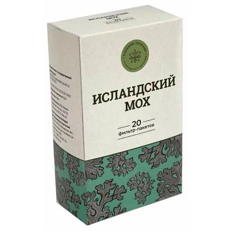 Фото Исландский мох, фильтр-пакеты 1,5 г, 20 шт.