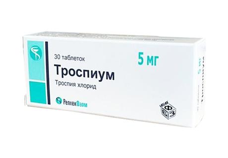 Фото Троспиум, таблетки 5 мг, 30 шт.