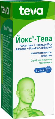 Фото Йокс-Тева, спрей, 30 мл