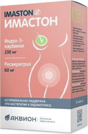 Фото Имастон, таблетки, 30 шт.