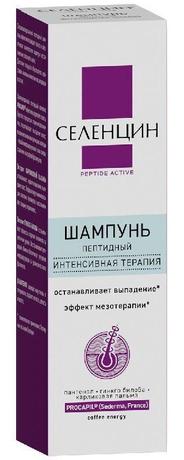 Фото Селенцин Пептид Актив Интенсивная терапия, пептидный шампунь, 200 мл