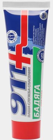 Фото 911 гель для тела Бадяга, 100 мл