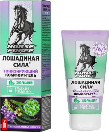 Фото Лошадиная сила, комфорт-гель для ног тонизирующий, 125 мл