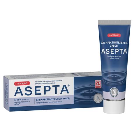 Фото Асепта Сенситив, зубная паста, 75 мл