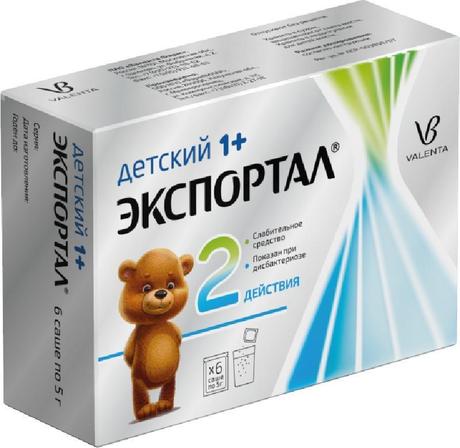 Фото Экспортал, порошок, 6 пакетиков по 5 г