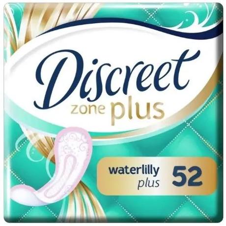 Фото Прокладки ежедневные Discreet Plus Део, Водная лилия плюс, 52 шт.
