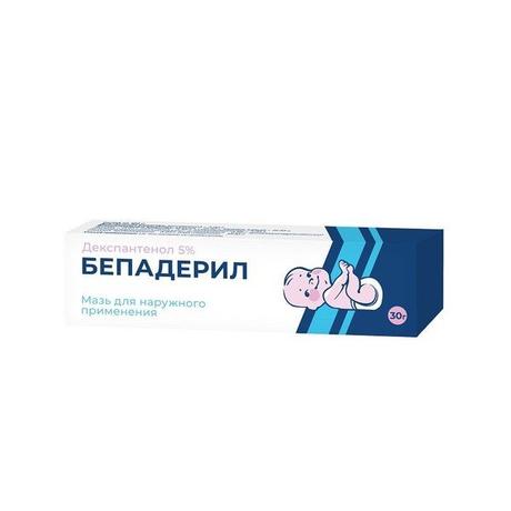 Фото Бепадерил мазь для наружного применения 50 мг/г 30 г №1