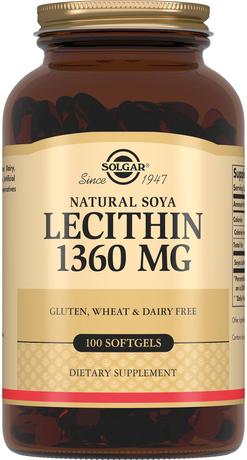 Фото Солгар Натуральный соевый лецитин, капсулы, 100 шт.