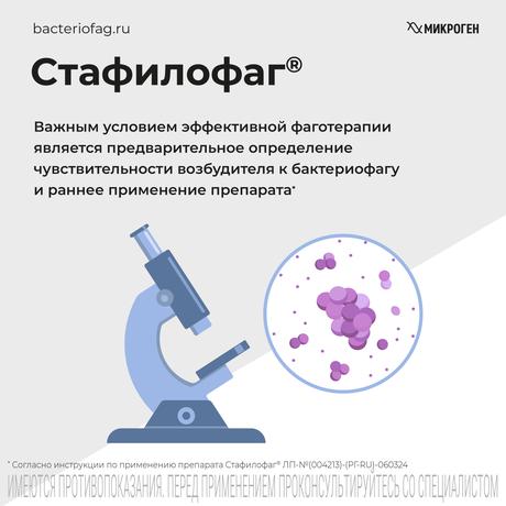 Фото Стафилофаг, раствор для приема внутрь, местного и наружного применения, флакон 20 мл, 4 шт.