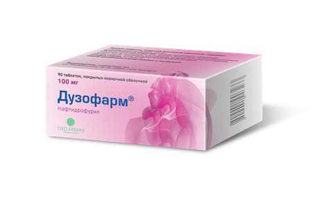 Фото Дузофарм, таблетки в пленочной оболочке 100 мг, 90 шт.