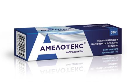 Фото Амелотекс, гель 1%, 30 г