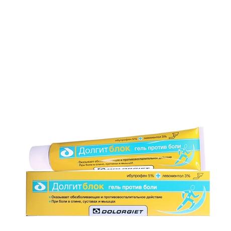 Фото Долгитблок, гель 5 %+3 %, 50 г