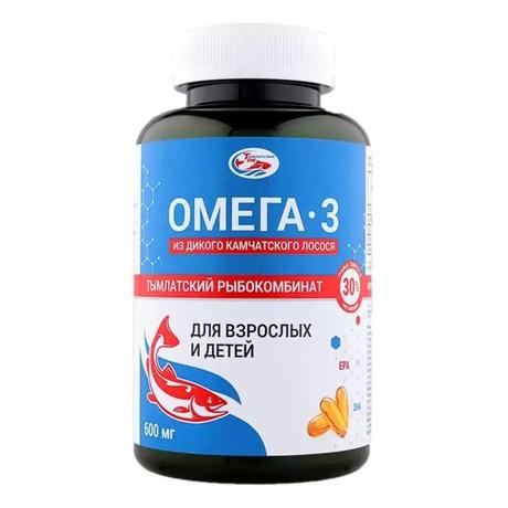 Фото Омега-3 из дикого камчатского лосося, капсулы 600 мг, 240 шт.
