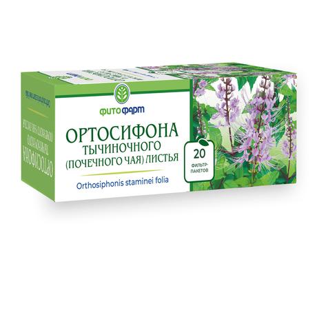 Фото Ортосифон тычиночный, листья 1,5 г, 20 шт.