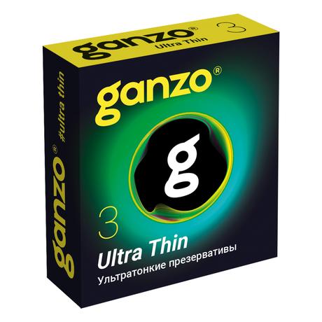 Фото Ganzo Ultra Thin Презервативы (RISI) ультратонкие, 3 шт.