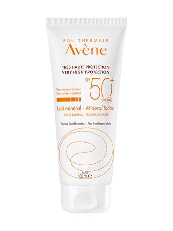 Фото Avene солнцезащитное молочко с минеральным экраном SPF50+, 100 мл