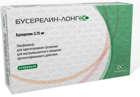 Фото Бусерелин-лонг, лиофилизат, 3.75 мг