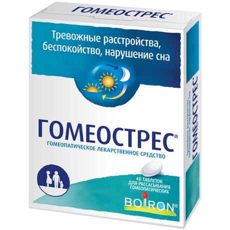 Фото Гомеострес, таблетки для рассасывания, 40 шт.