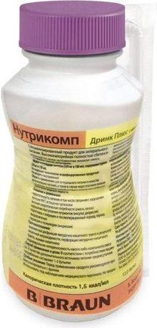 Фото Нутрикомп Дринк Плюс, смесь (банан), 200 мл