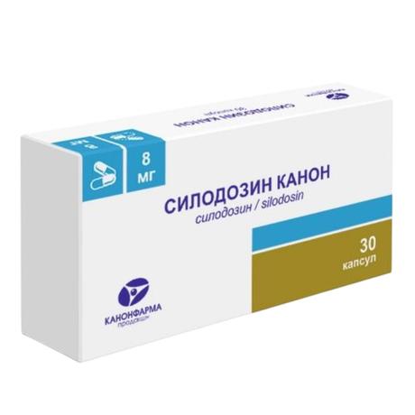 Фото Силодозин Канон, капсулы 8 мг, 30 шт.