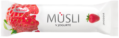Фото Мюсли, батончик (клубника в йогурте), 30 г