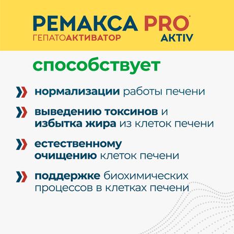 Фото Ремакса PRO aktiv, капсулы, 60 шт.