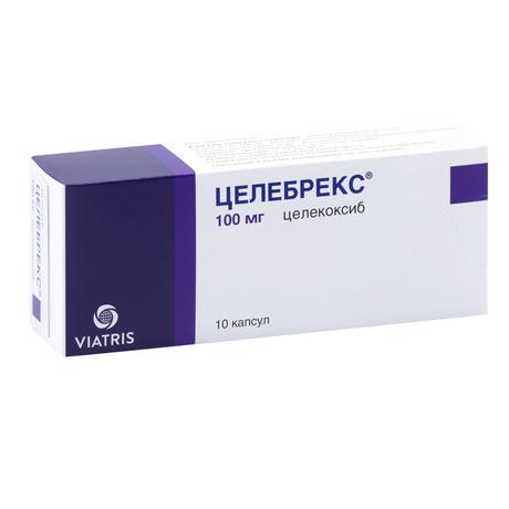 Фото Целебрекс, капсулы 100 мг, 10 шт.