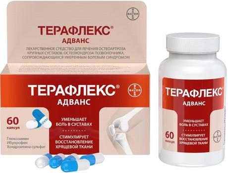 Фото Терафлекс Адванс, капсулы, 60 шт.
