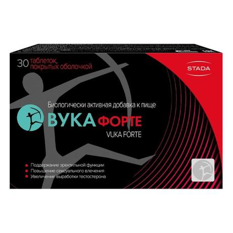 Фото Вука Форте, таблетки 1100 мг, 30 шт.