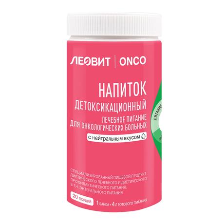 Фото Леовит ONCO, Напиток детоксикационный для онкологических больных, с нейтральным вкусом, 400 г